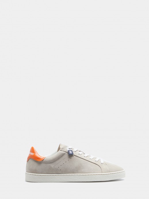 Suede sneakers
