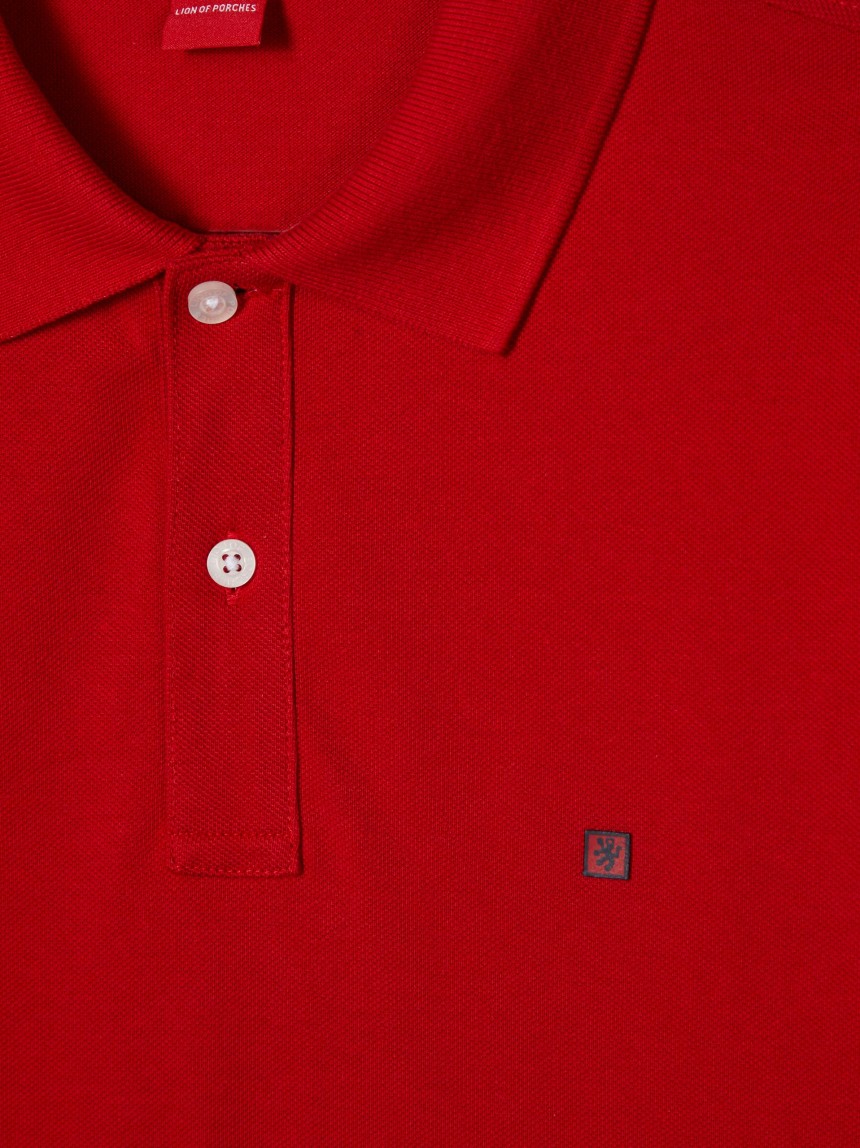 Basic regular fit polo shirt