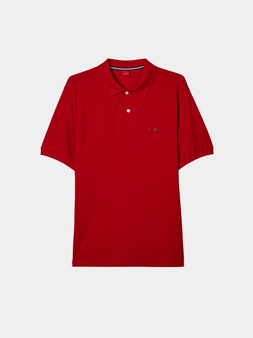 Basic regular fit polo shirt