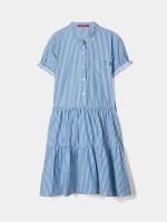 Vestido �s riscas