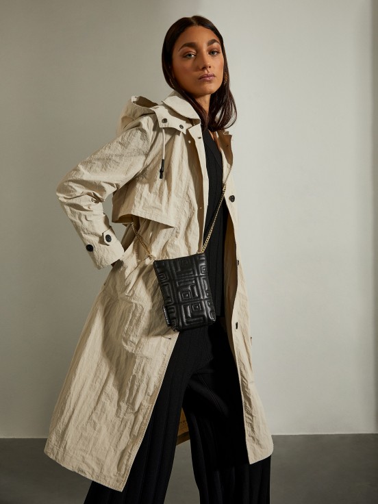 Parka in technical fabric