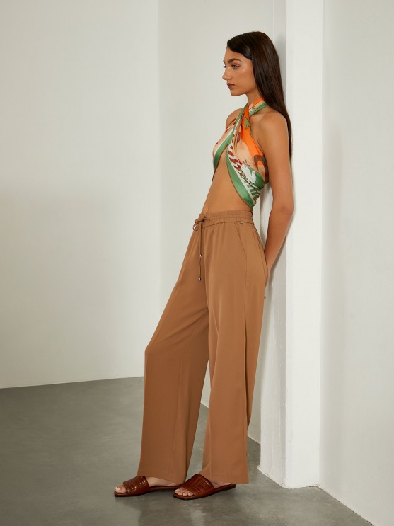Flowy drawstring pants