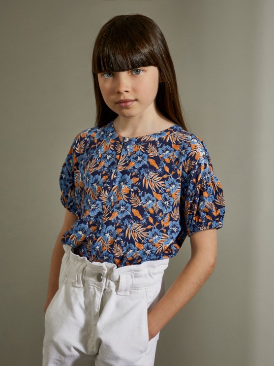 Blusa manga curta