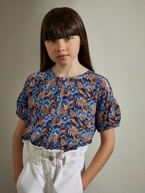 Blusa manga curta