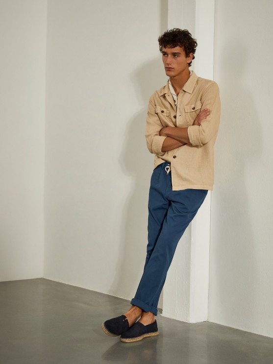 Regular fit chino pants