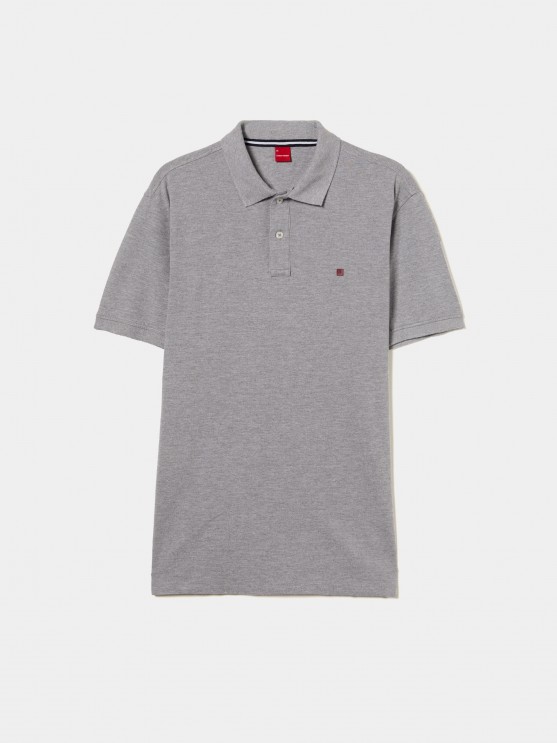 Basic regular fit polo shirt
