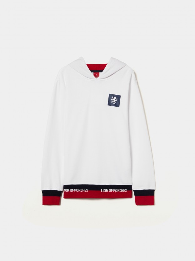 Sweatshirt com capuz