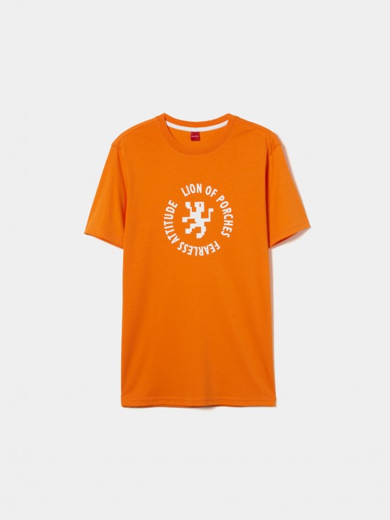 T-shirt with logo