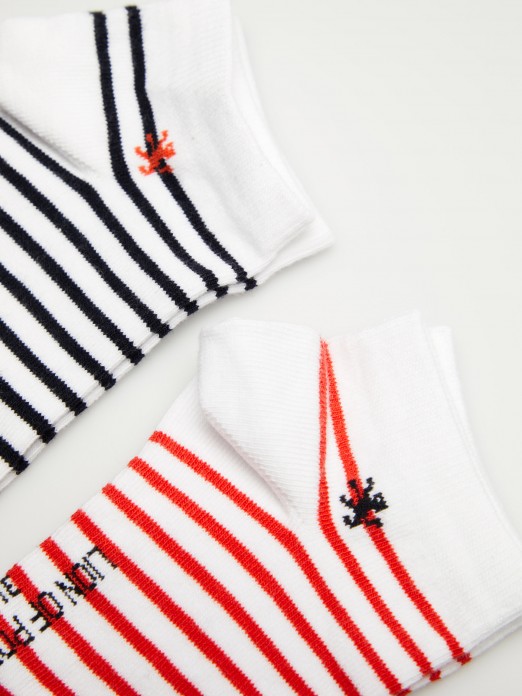 Pack of striped socks