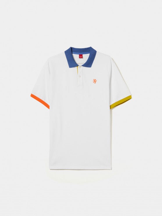 Polo de piqu de corte slim