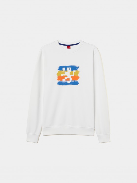 Sweater with print
