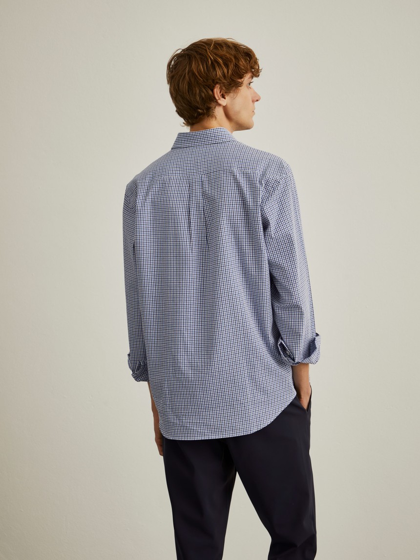 Camisa cuadros regular fit