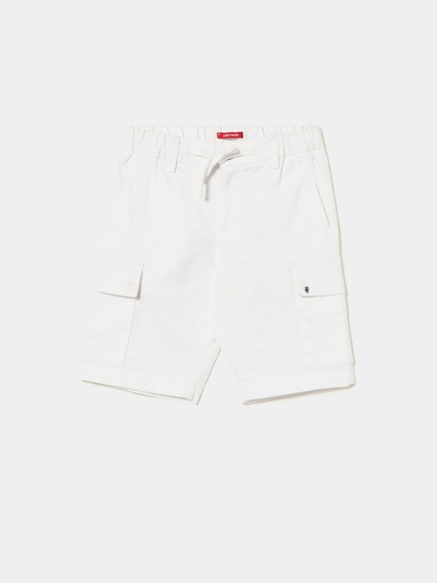 Shorts cargo de sarga - Image product