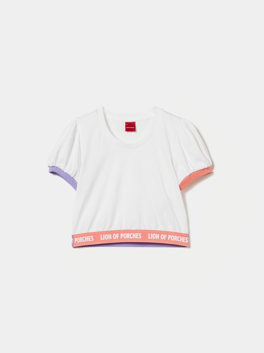 T-shirt manga bal�o