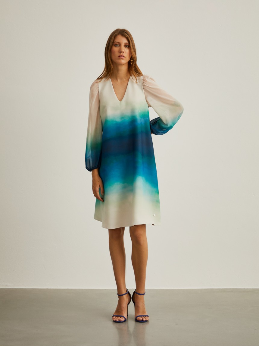 Vestido degrad�