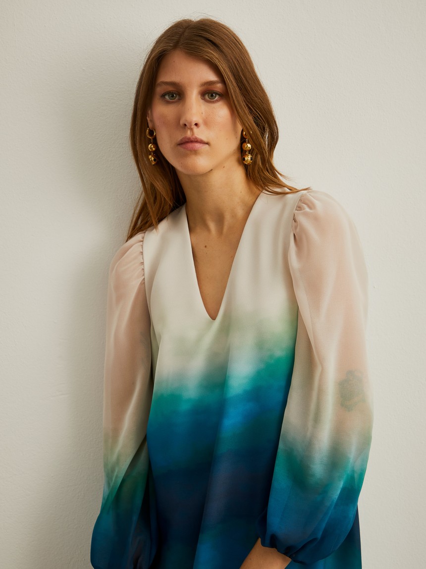 Vestido degrad�