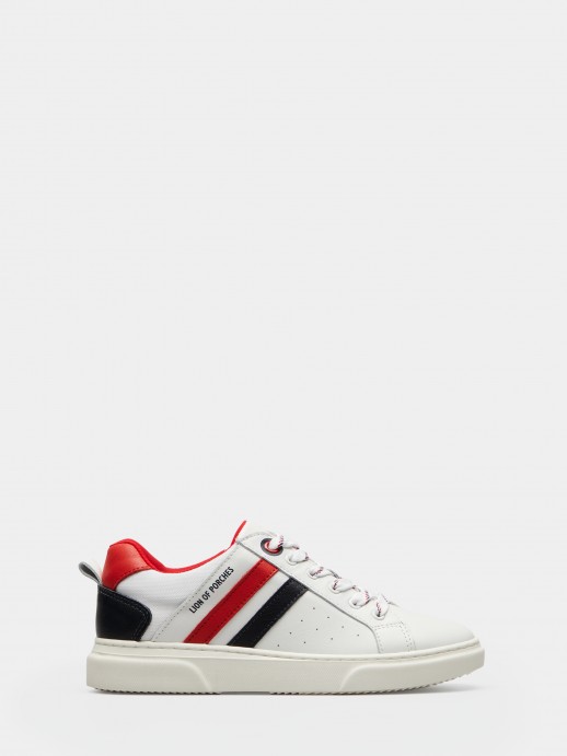 Unisex leather sneakers