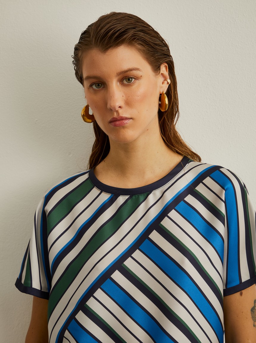 Printed blouse