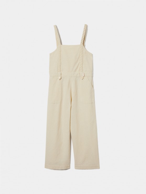 Wide leg jumpsuit