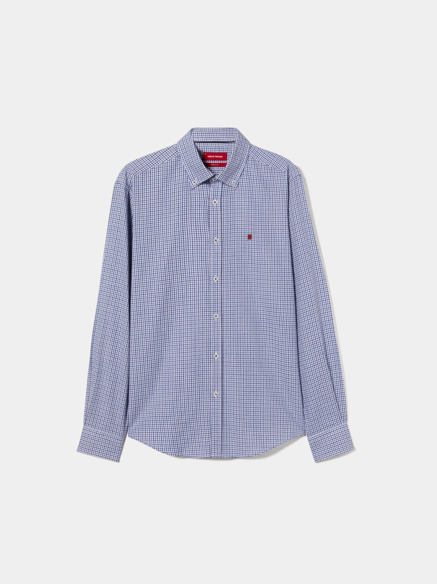 Camisa cuadros regular fit