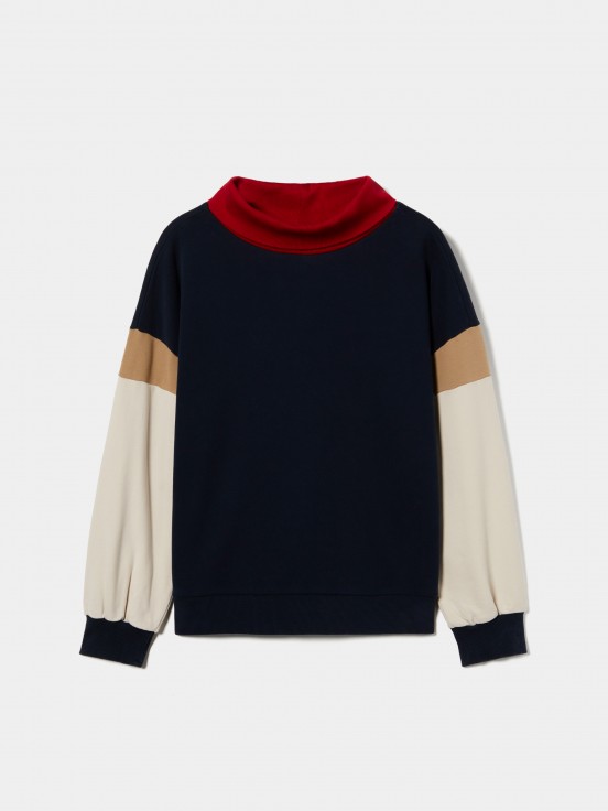 Colorblock sweater