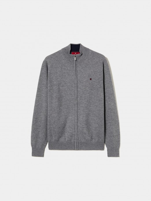 Wool cardigan