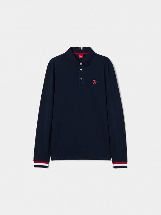 Polo de manga larga