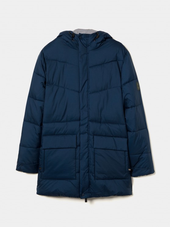 Chaqueta acolchada con capucha