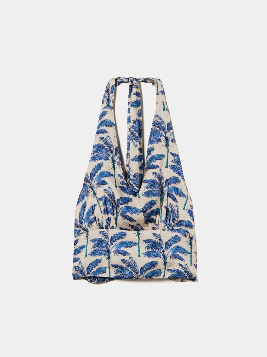 Top halter fluido
