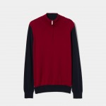 Sweatshirt with zipper