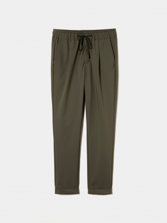Technical mesh jogger pants