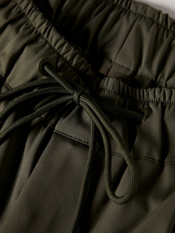 Technical mesh jogger pants