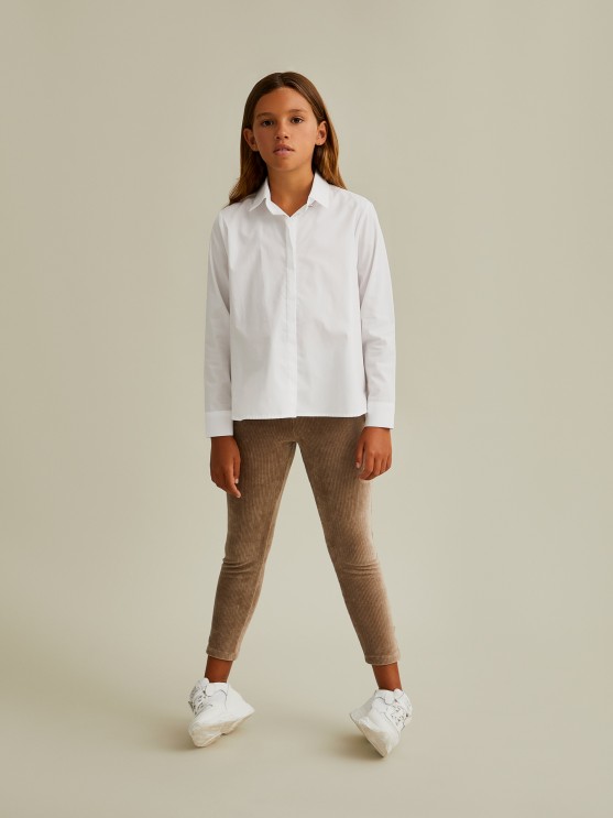 Leggings de terciopelo