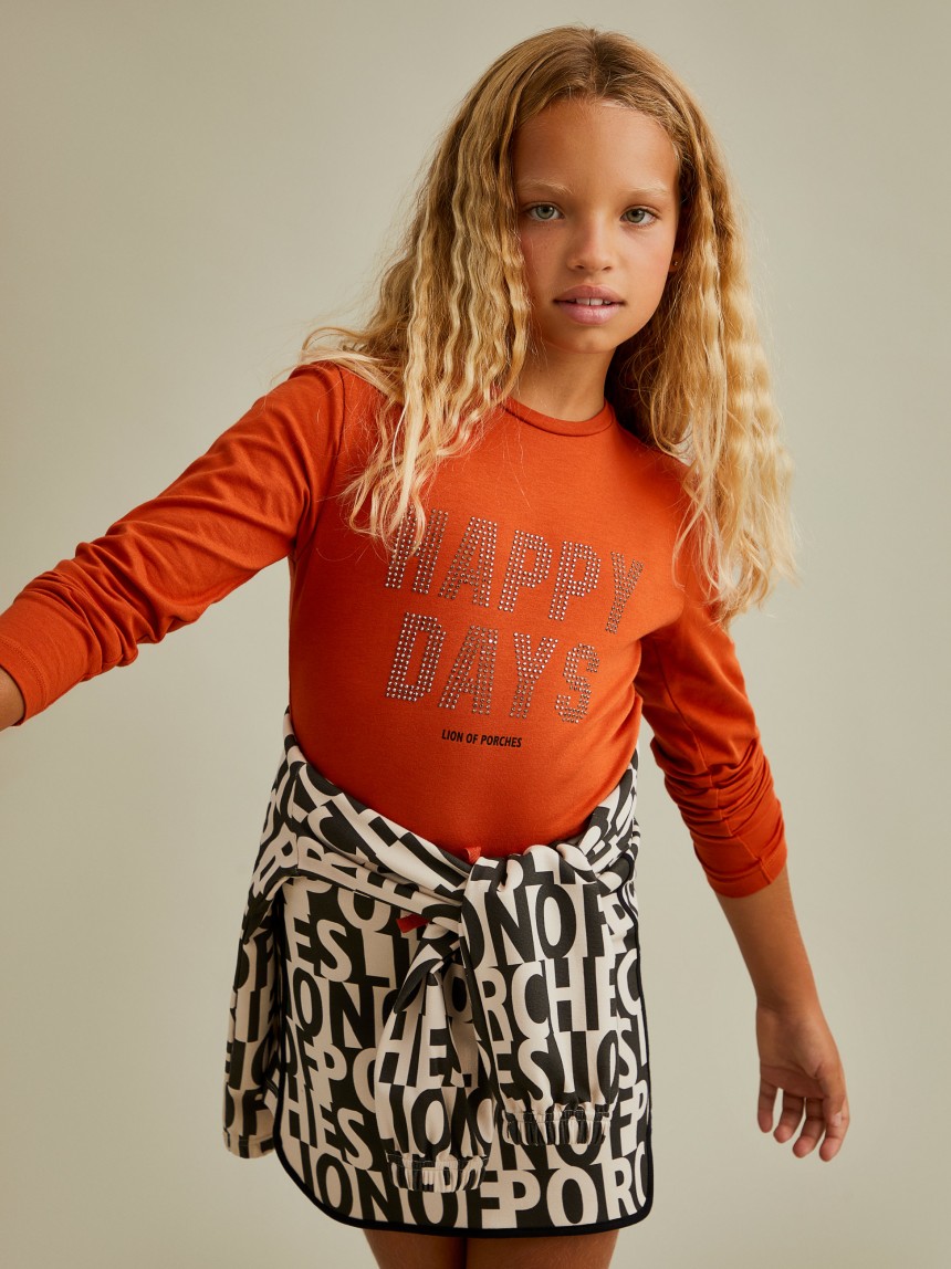 Camisola com estampado