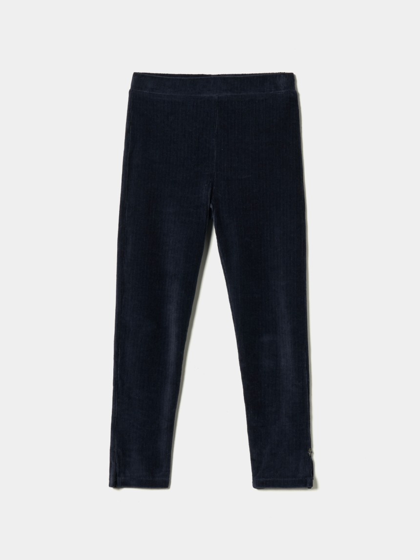 Velvet leggings