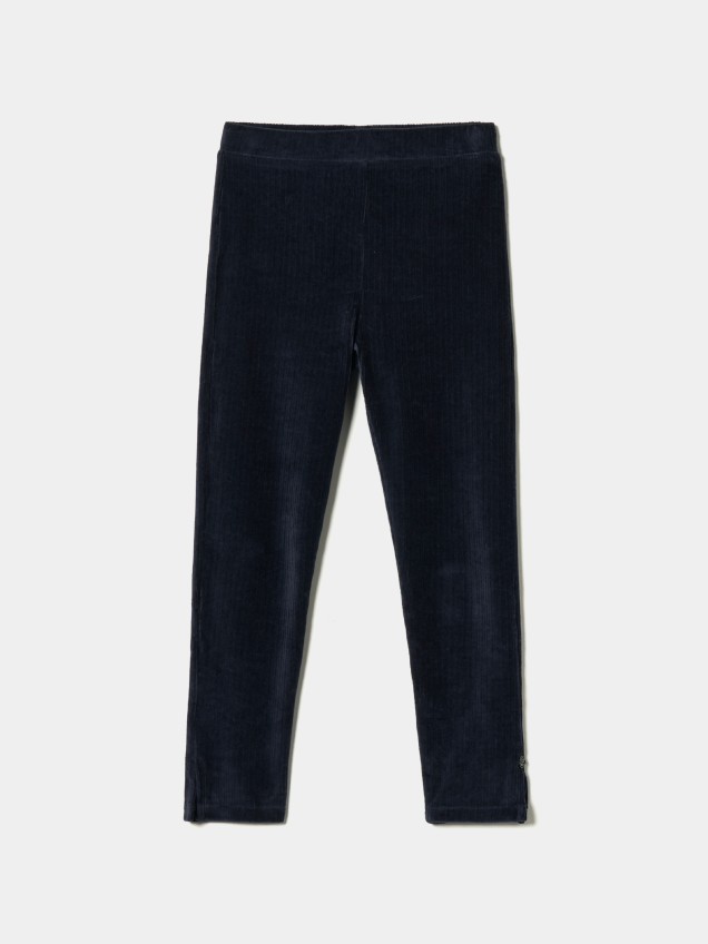Velvet leggings