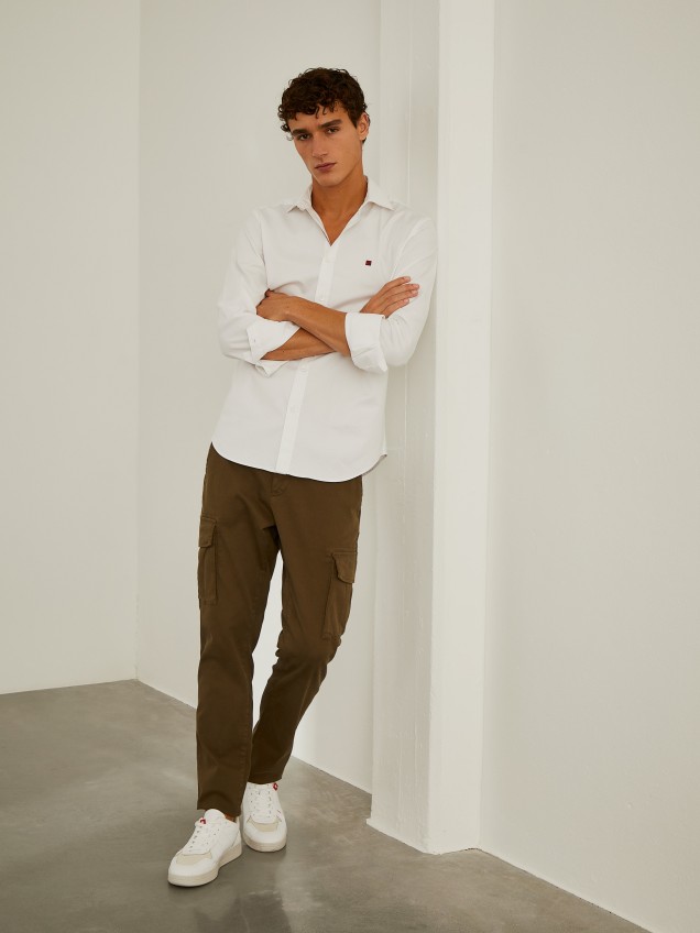 Shirt in oxford fabric - Image product