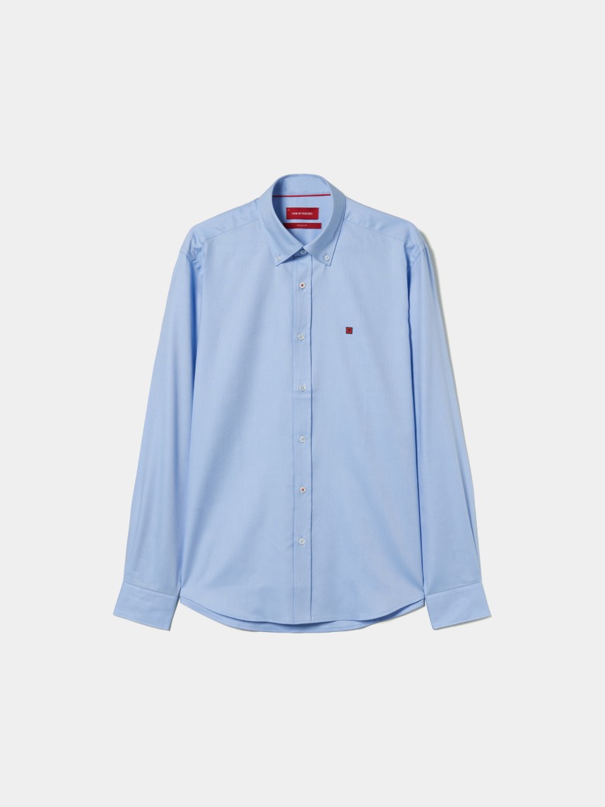 Camisa oxford regular fit