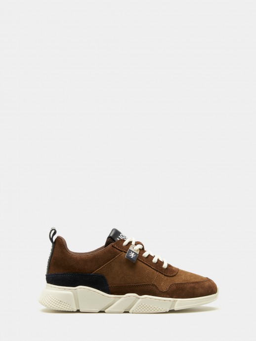 Suede sneakers