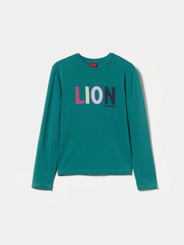 Camisola com logotipo