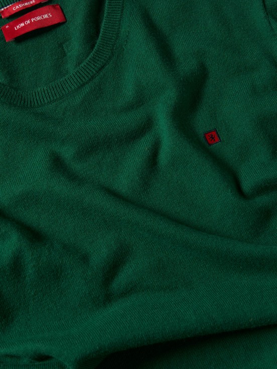 Cotton and cashmere sweater