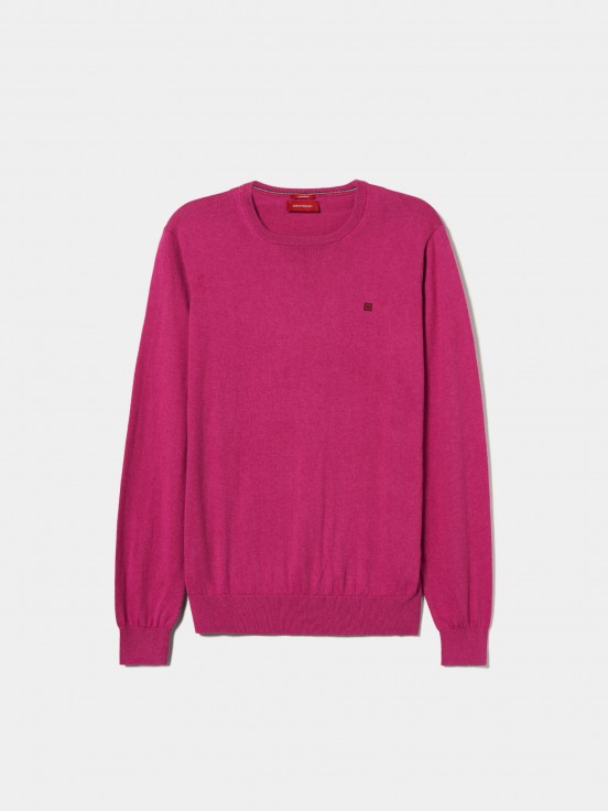 Cotton and cashmere sweater