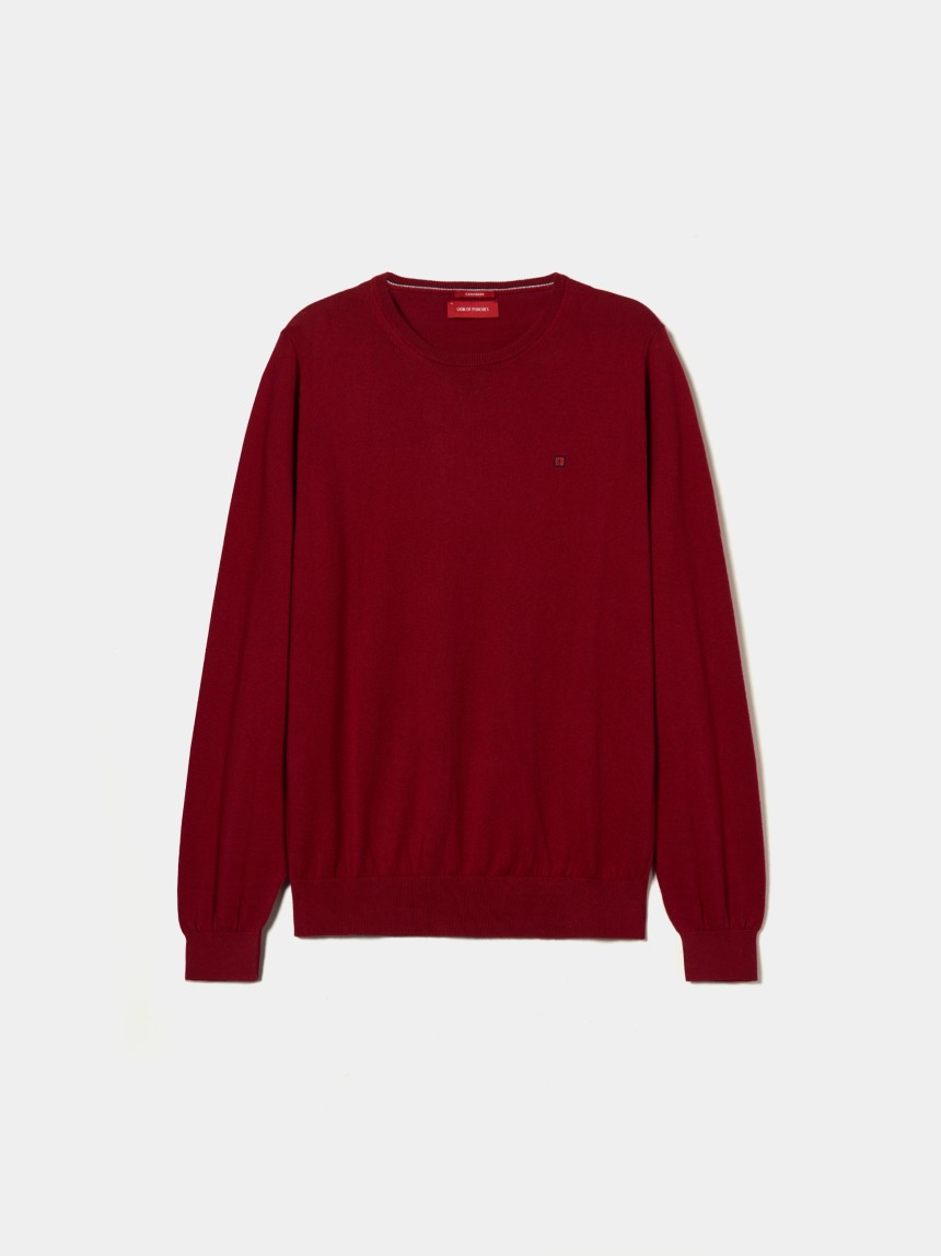 Camisola de algod�o e caxemira