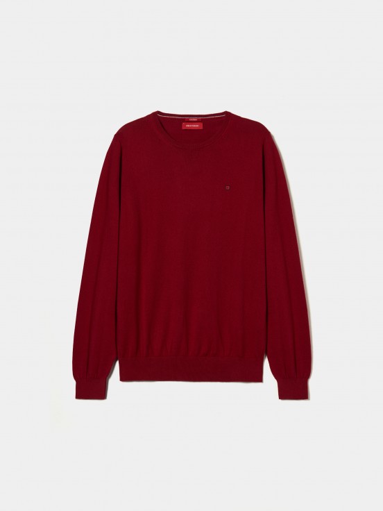 Cotton and cashmere sweater