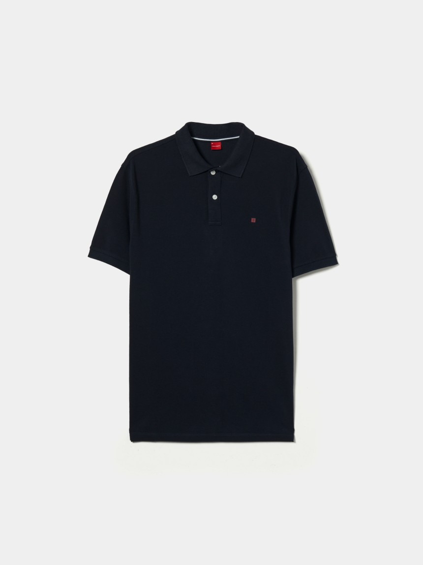 Basic regular fit polo shirt