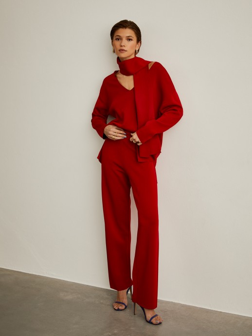 Knitted pants