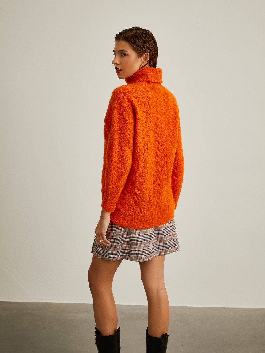Jersey de cuello alto
