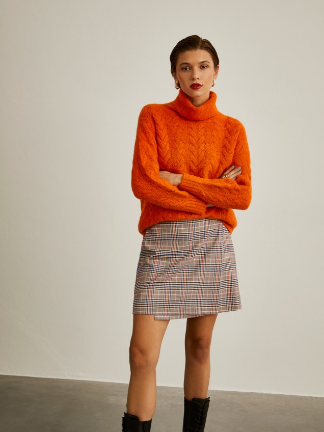 Jersey de cuello alto