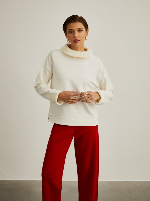 Jersey de cuello alto