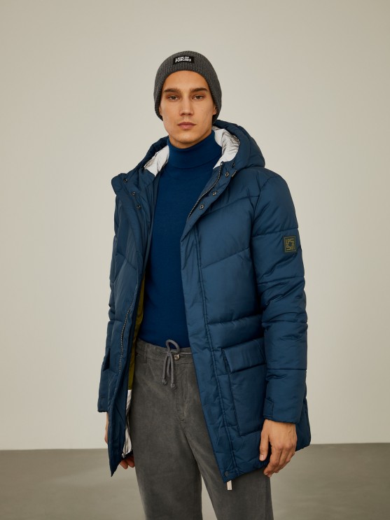 Chaqueta acolchada con capucha